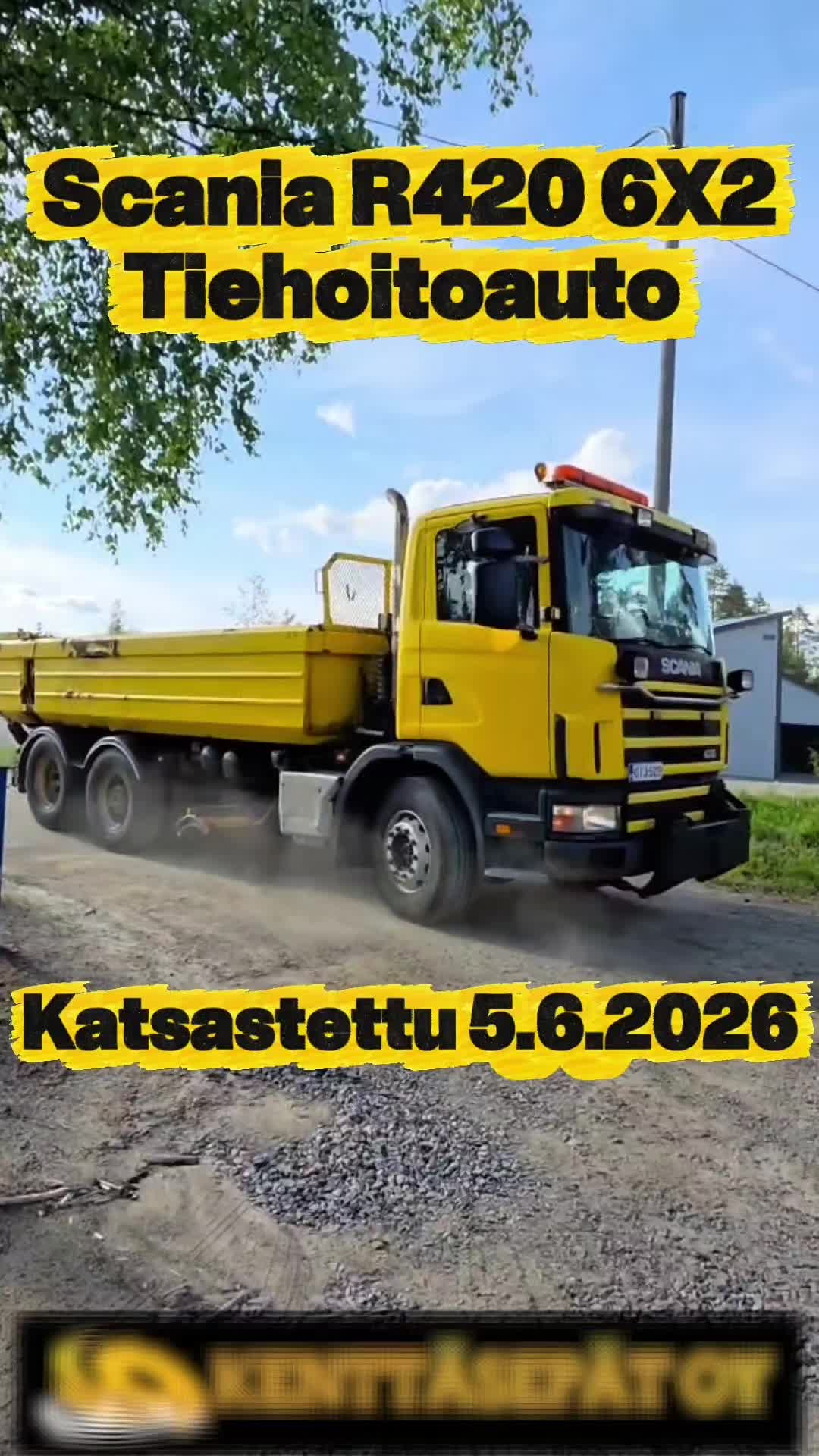 #Scania #R420 #Myydään #kenttäsepät #myykoneesi