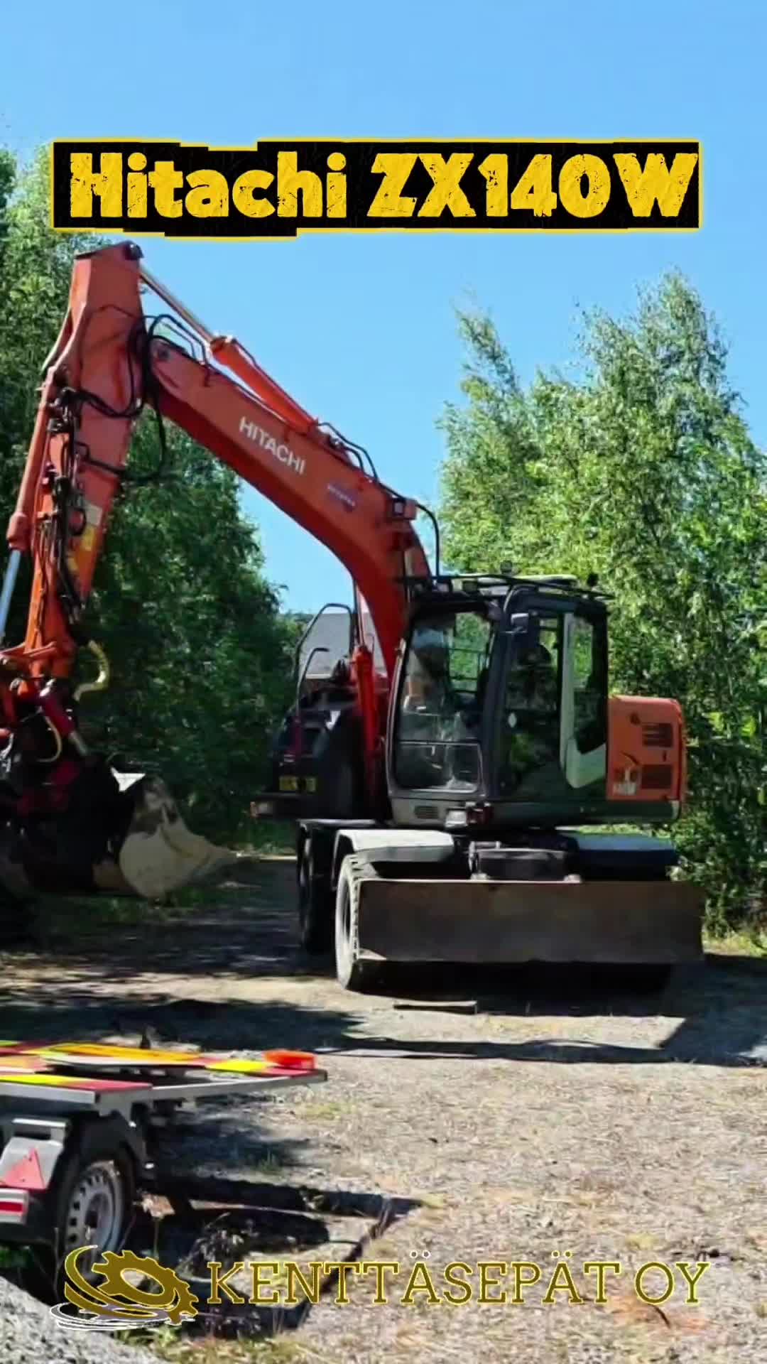#Hitachi #zx140 #Myydään #kenttäsepät #myykoneesi