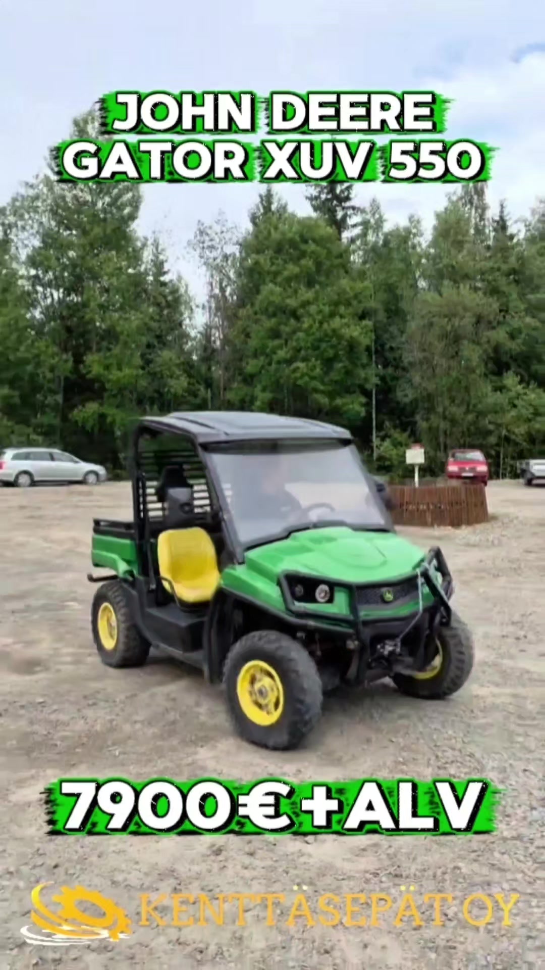 #johndeere #traktorimönkijä #myydään #kenttäsepät